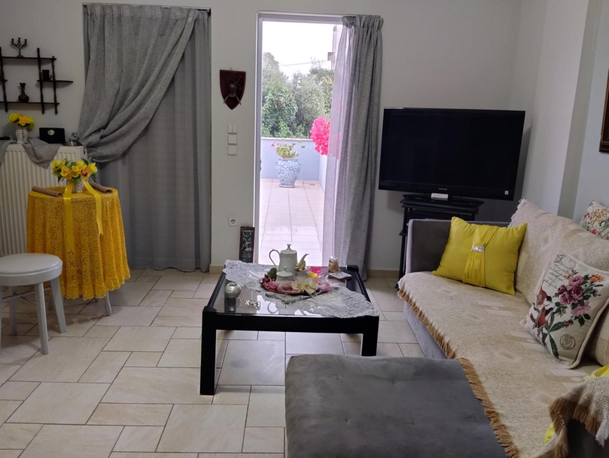 나프팍토스 Πέτρινο Στη Θάλασσα 아파트 외부 사진